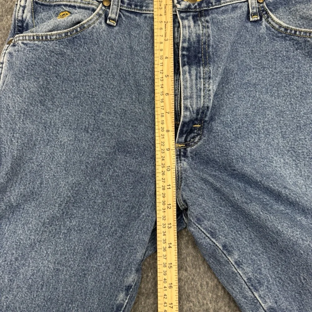 Wrangler George Strait A102 4020 Straight Leg Blue Men's Jeans 36x34 Western